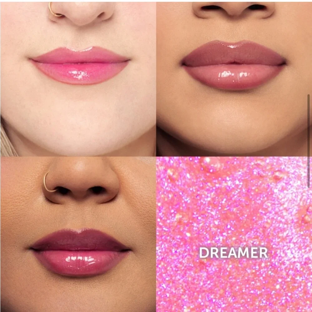 Beauty Creations X Barbie Shimmer Lip Oil In Dreamer NEW